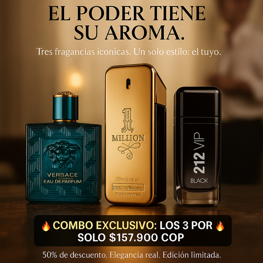 212 Black, Eros y One Million TTK