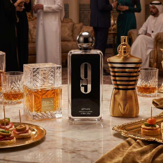 9PM, LE MALE ELIXIR, KHAMRAH