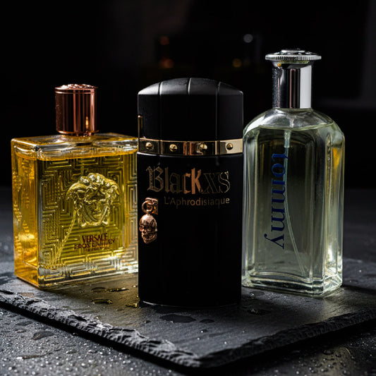 BLACK, VERSACE, TOMMY